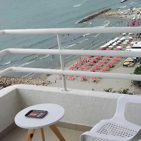 Apartamento , Vista A La Ciudad Antigua Y Playa Cartagena Exterior photo